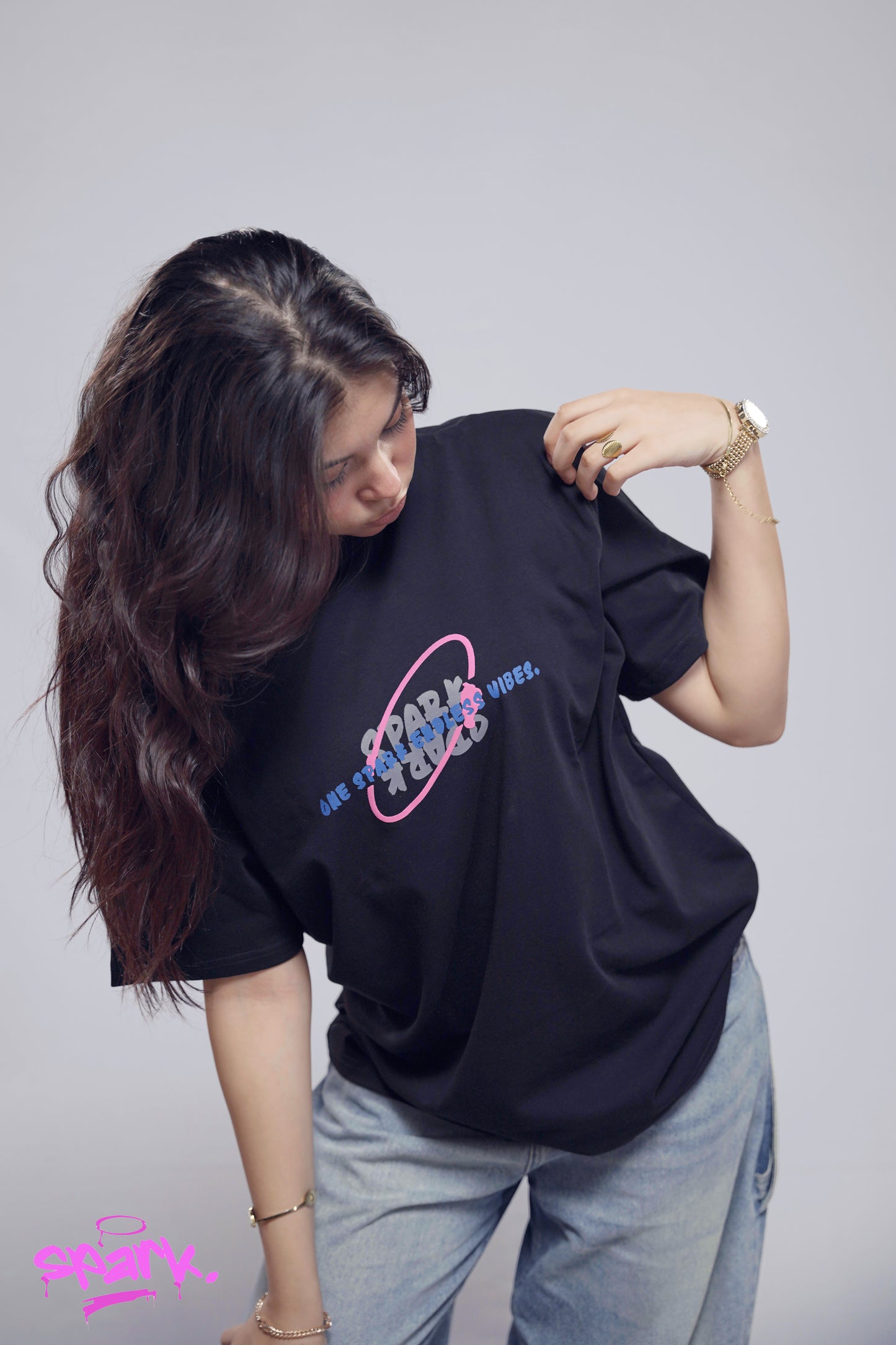 S1 Black Tee